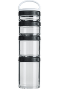 BlenderBottle - GoStak® - Starter 4Pak Black | Size#Starter 4Pak_Color#Black